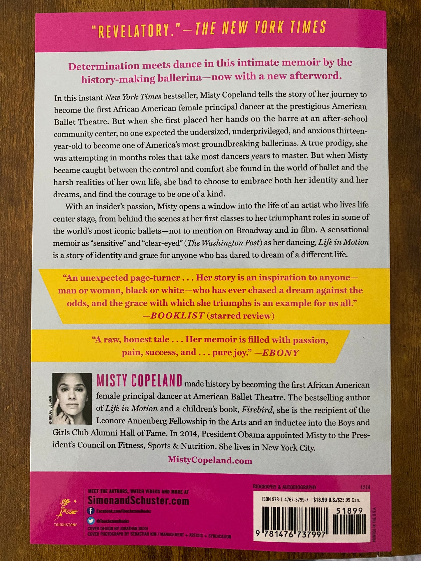 Life in Motion by Misty Copeland