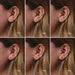 14K Ball Stud Earrings