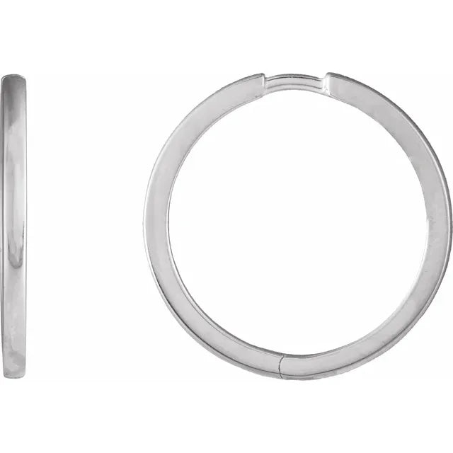 Hinged Hoop Earrings