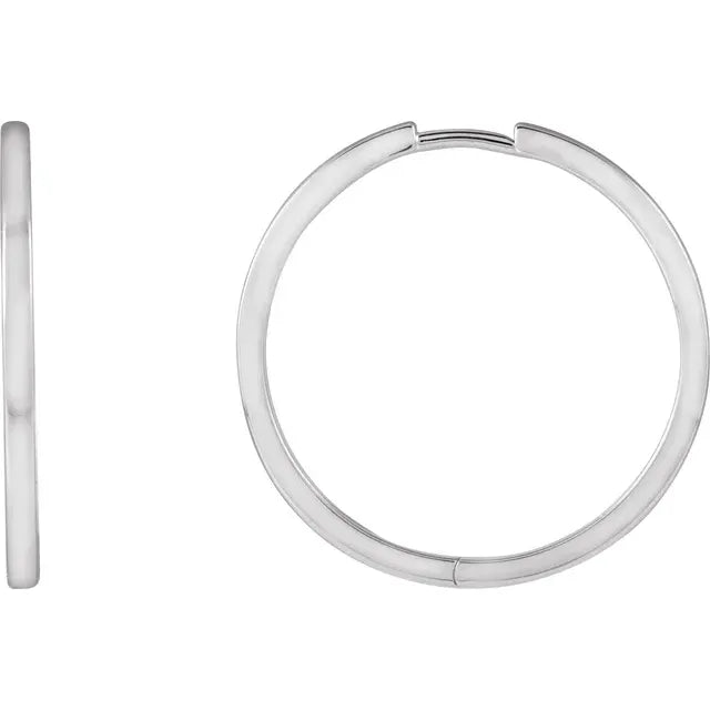 Hinged Hoop Earrings