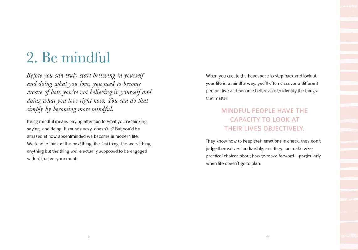 Believe in Yourself and Do What You Love by Kate  James