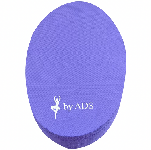 Purple balance pad with 'by ADS' logo on a white background