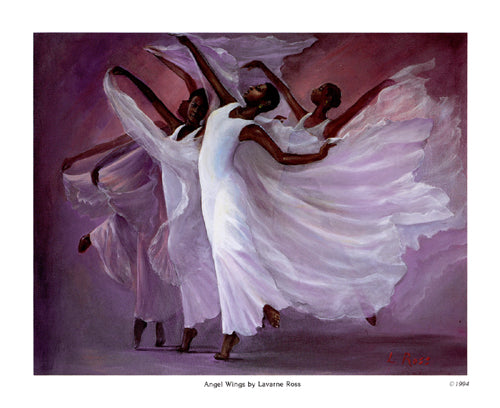 Lavarne Ross - Angel Wings - Poster (mini)